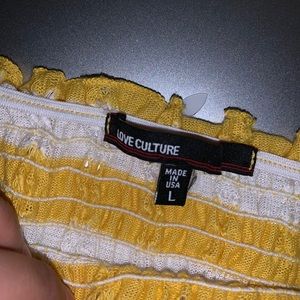Love culture tube top